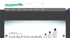 Desktop Screenshot of mundibras.com.br